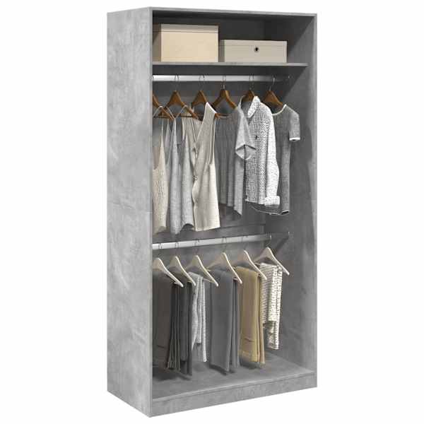 Garderoob betoonhall 100 × 50 × 200 cm tehispuit