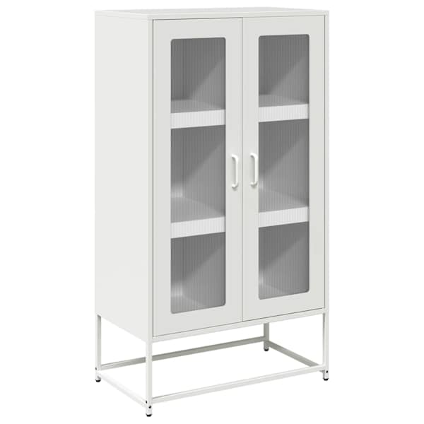 Highboard Valge 68 × 39 × 123 cm Teras