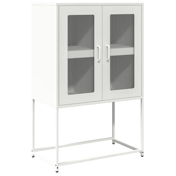 Highboard White 68 × 39 × 107 cm Teras