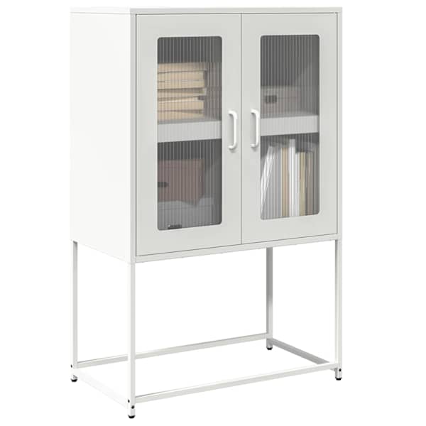 Highboard White 68 × 39 × 107 cm Teras