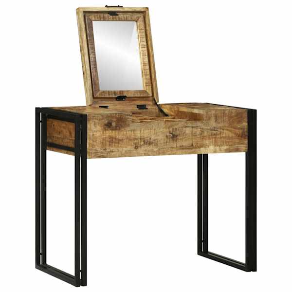 Magamistoa meikimislaudade Pruun 90 × 50 × 75 cm Mangopuit