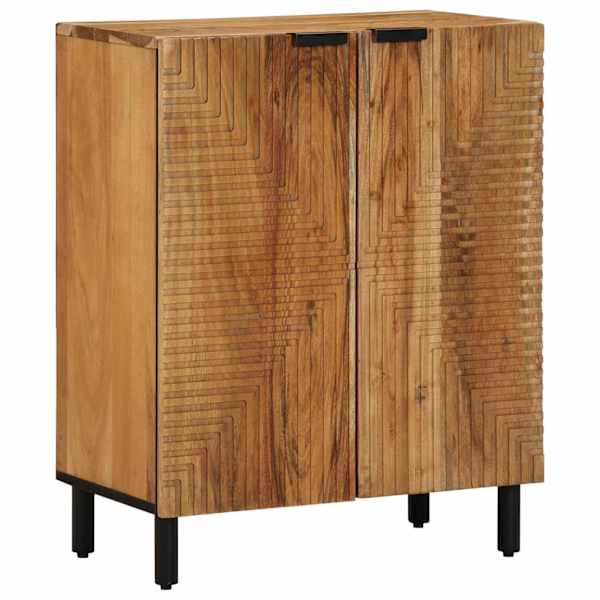 Kõrvalkapi komplekt 3 tk 180 × 33 × 75 cm Tugev akatsiapuu