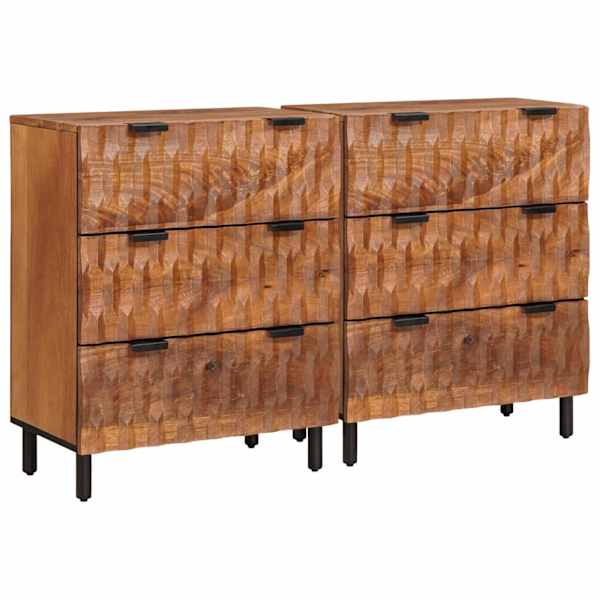 Kõide 2 tk 60 × 33 × 75 cm Tugev mango puu