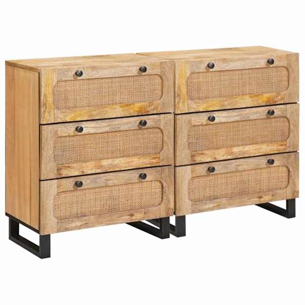 Kõide 2 tk 60 × 33 × 75 cm Tugev mango puu Pruun