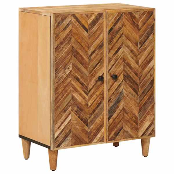 Ladustamiskapid 3 tk 60 × 33,5 × 75 cm Tugev mango puu Pruun