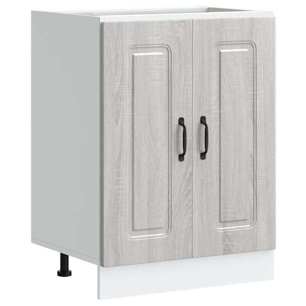 Valamu aluskapp, Kalmar hall Sonoma tamm 60 × 46 × 81,5cm tehispuit