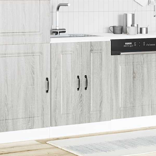 Valamu aluskapp, Kalmar hall Sonoma tamm 60 × 46 × 81,5cm tehispuit