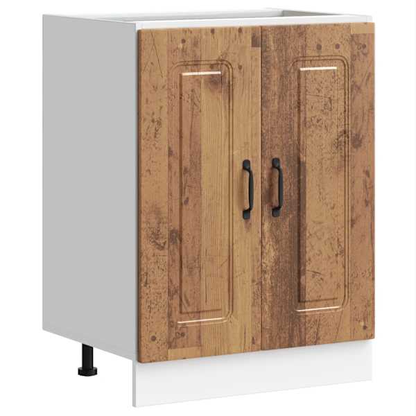 Valamu aluskapp, Kalmar, vana puit, 60 × 46 × 81,5 cm, tehispuit