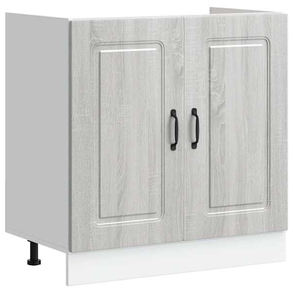 Valamu aluskapp, Kalmar hall Sonoma tamm 80 × 46 × 81,5cm tehispuit