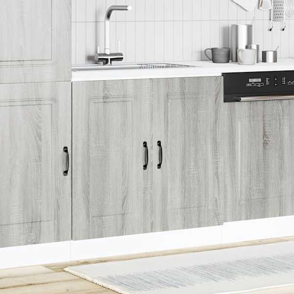 Valamu aluskapp, Kalmar hall Sonoma tamm 80 × 46 × 81,5cm tehispuit