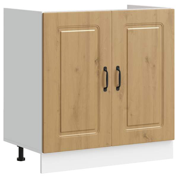 Valamu aluskapp, Kalmar, käsitöötamm, 80 × 46 × 81,5 cm, tehispuit