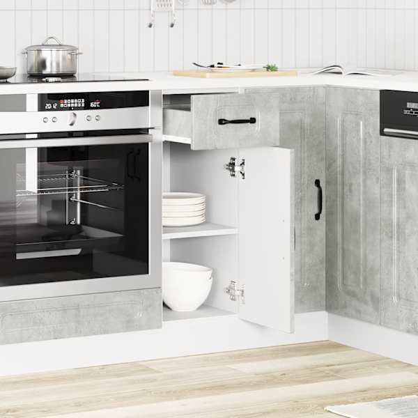 Köögi aluskapp, Kalmar, betoonhall, tehispuit