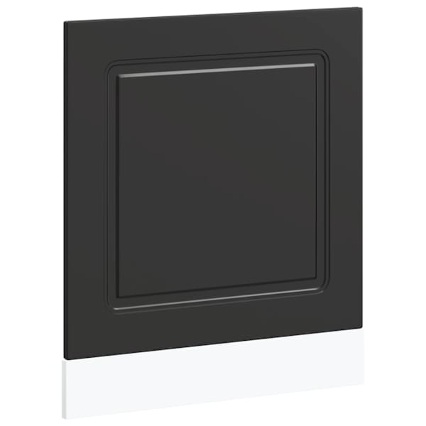 Nõudepesumasina paneel, Kalmar, must, 60 × 1,5 × 57 cm, tehispuit