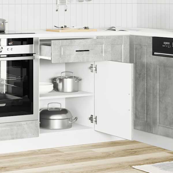 Köögi aluskapp "Porto", betoonhall, tehispuit