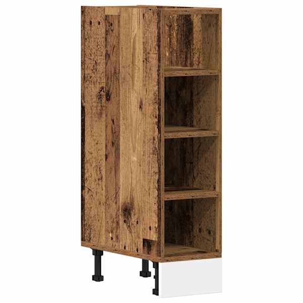 Alumine kapp “Riga” Vana puit 20 × 44,5 × 81,5 cm Tehniline puit