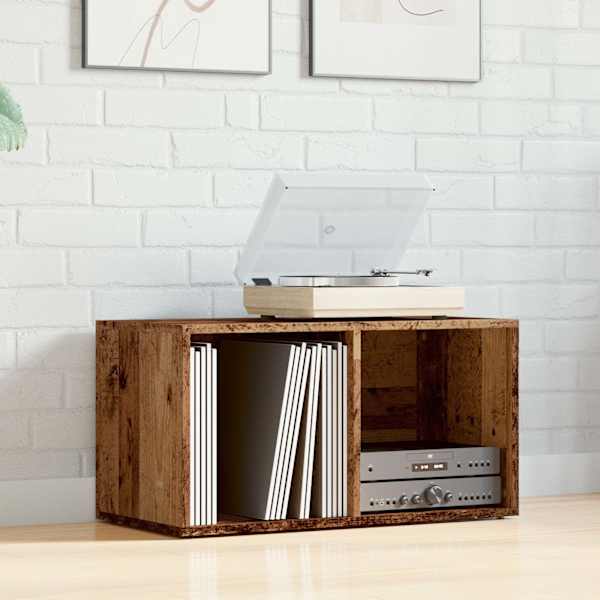 LP Säilituskast Vana puit 69,5 × 34 × 36 cm Engineered Wood