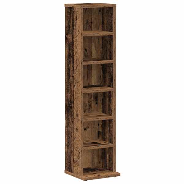 CD-kapp Vana puit 21 × 20 × 88 cm Engineered Wood