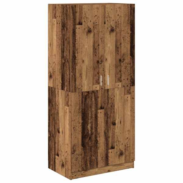 Riidekapp Old Wood 80 × 52 × 180 cm Engineered Wood