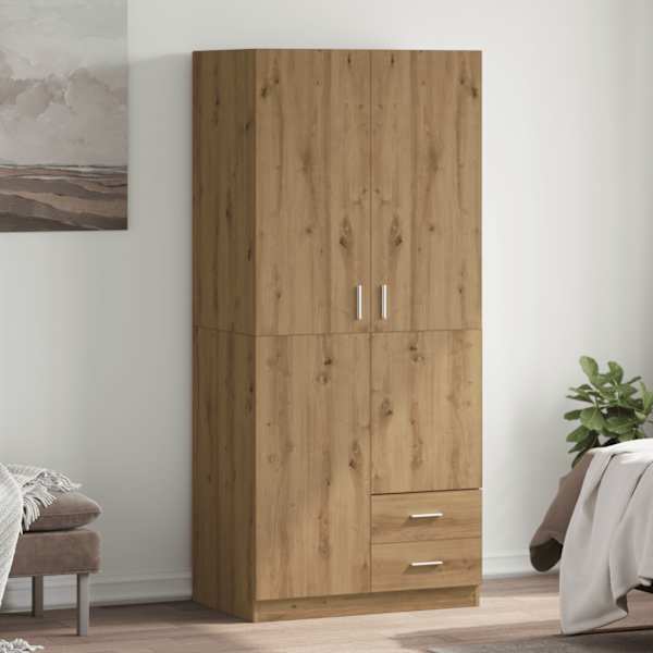 Riidekapp Artisan Oak 80 × 52 × 180 cm Engineered Wood