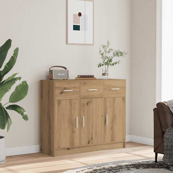 Puhvetkapp Artisan Oak 91 × 28 × 75 cm Engineered Wood