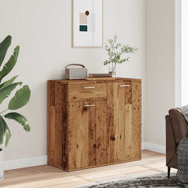 Puhvetkapp Vana puit 80 × 36 × 75 cm Tehniline puit