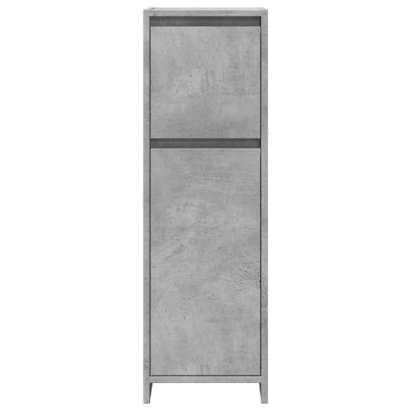 Vannitoakapp betoonhall 30 × 30 × 95 cm puitlaastplaat