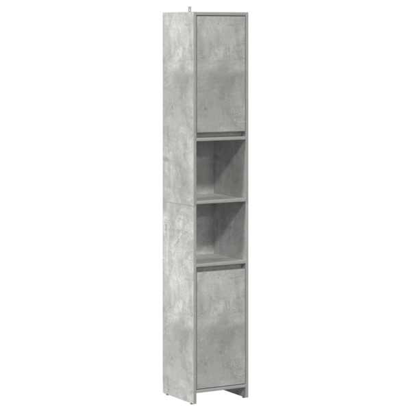 Vannitoakapp betoonhall 30 × 30 × 183,5 cm puitlaastplaat