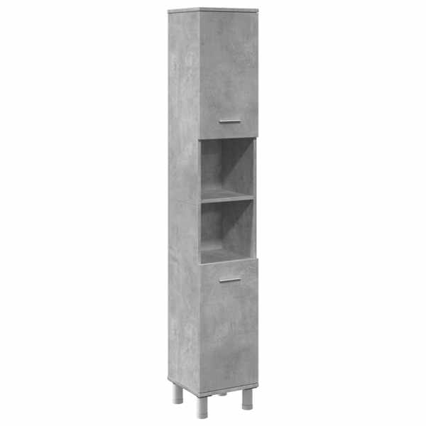 Vannitoakapp betoonhall 30 × 30 × 179 cm puitlaastplaat