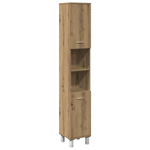 Vannitoakapp Artisan tamm 30 × 30 × 179 cm insenerpuit