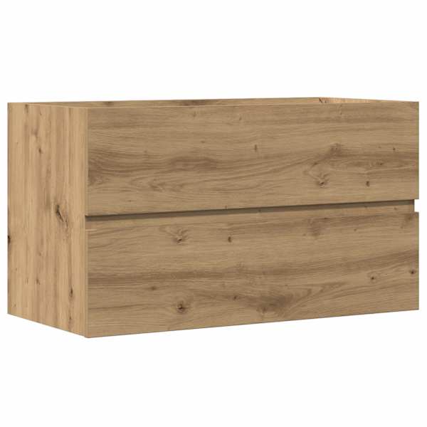Vannitoa seinakapp, käsitöötamm, 80 × 38,5 × 45 cm, tehispuit