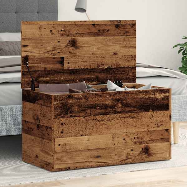 Hoiukast Vana puit 84 × 42 × 46 cm Engineered Wood
