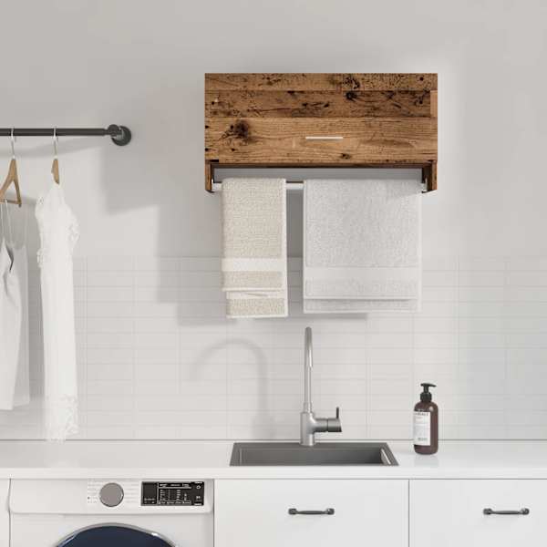 Riidekapp Old Wood 70 × 32,5 × 35 cm Engineered Wood