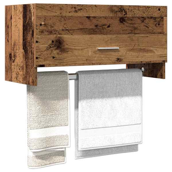 Riidekapp Old Wood 70 × 32,5 × 35 cm Engineered Wood