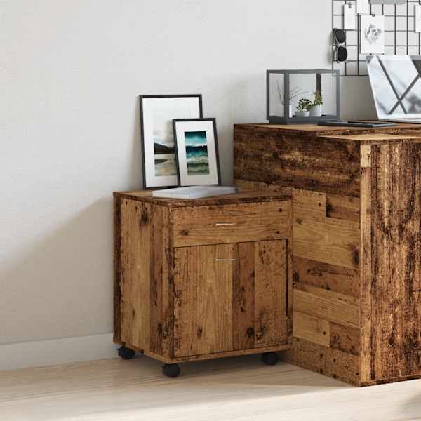 Rullkapp Vana puit 45 × 38 × 54 cm Engineered Wood