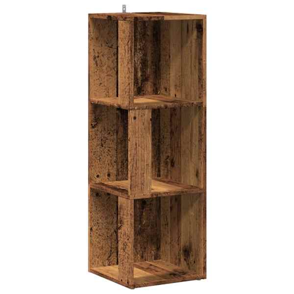 Nurgakapp Vana puit 33 × 33 × 100 cm Engineered Wood