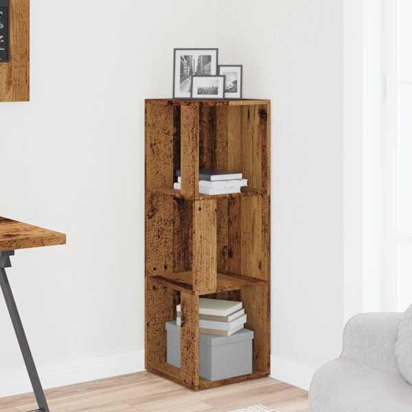 Nurgakapp Vana puit 33 × 33 × 100 cm Engineered Wood