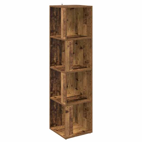 Nurgakapp Vana puit 33 × 33 × 132 cm Engineered Wood