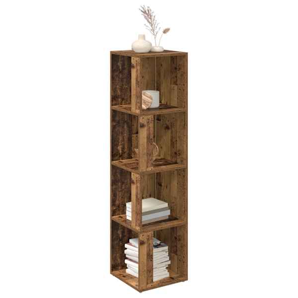 Nurgakapp Vana puit 33 × 33 × 132 cm Engineered Wood