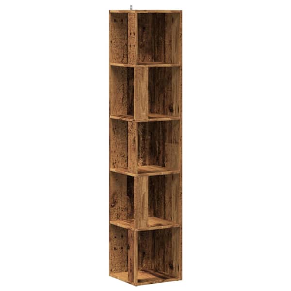 Nurgakapp Vana puit 33 × 33 × 165 cm Engineered Wood