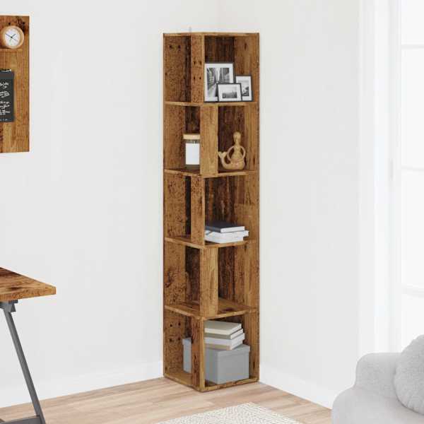 Nurgakapp Vana puit 33 × 33 × 165 cm Engineered Wood