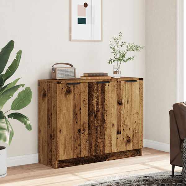 Puhvetkapp Vana puit 90,5 × 30 × 70 cm Tehispuit