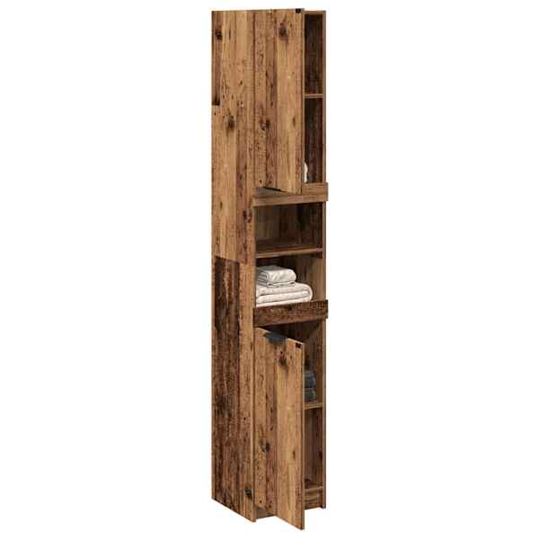 Vannitoa Kapp Vana puit 32 × 34 × 188,5 cm Tehniline puit