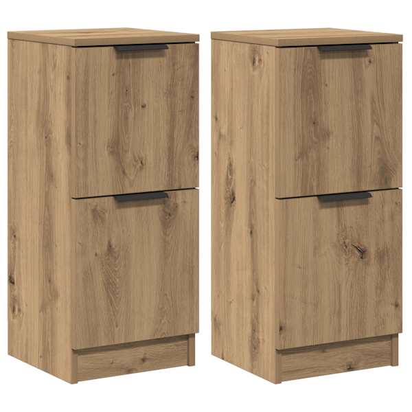 Puhvetkapid 2 tk Artisan Oak 30 × 30 × 70 cm Engineered Wood