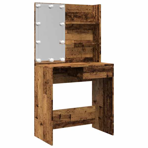 Tualettlaud LED Old Woodiga 74,5 × 40 × 141 cm