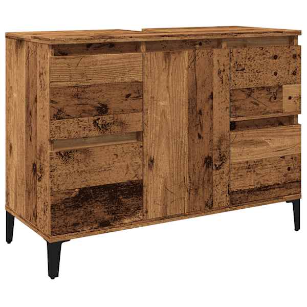 Valamukapp Vana puit 80 × 33 × 60 cm Engineered Wood