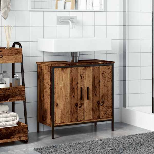 Valamukapp Vana puit 60 × 30 × 60 cm Engineered Wood