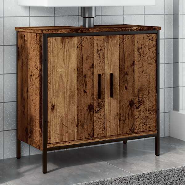 Valamukapp Vana puit 60 × 30 × 60 cm Engineered Wood