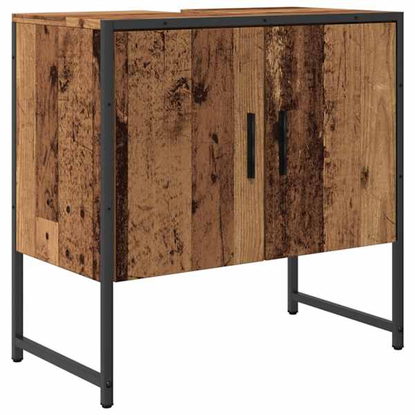 Vannitoa valamukapp Vana puit 60 × 33 × 60 cm Tehispuit