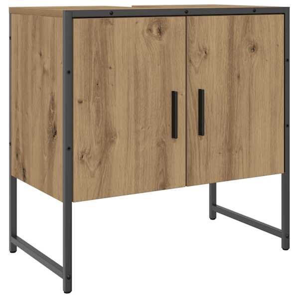 Vannitoa valamukapp, käsitöötamm, 60 × 33 × 60 cm, tehispuit