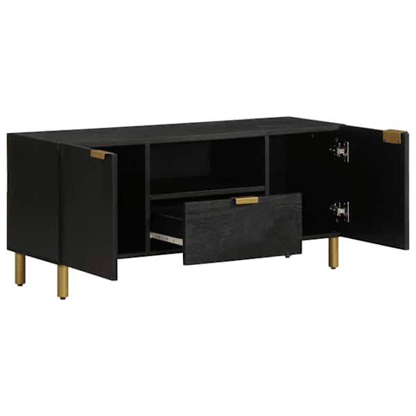 Telerialus, must, 105 × 33 × 46 cm, tehispuit